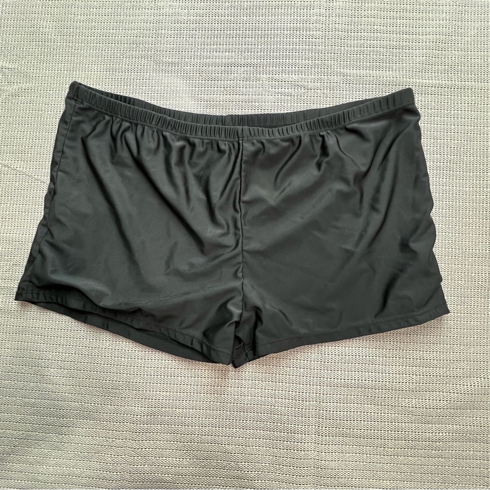 Danify Women’s Black Nylon & Spandex Stretchy Boy Shorts - Size 58